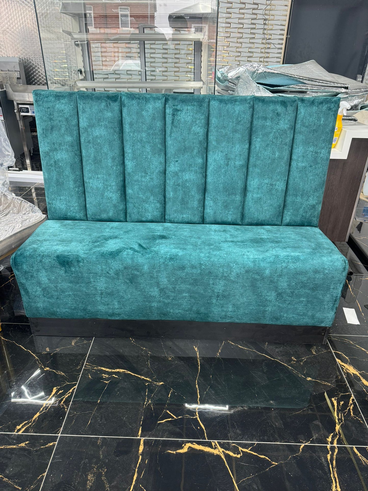 Zink Velvet Bench and Seating Bespoke